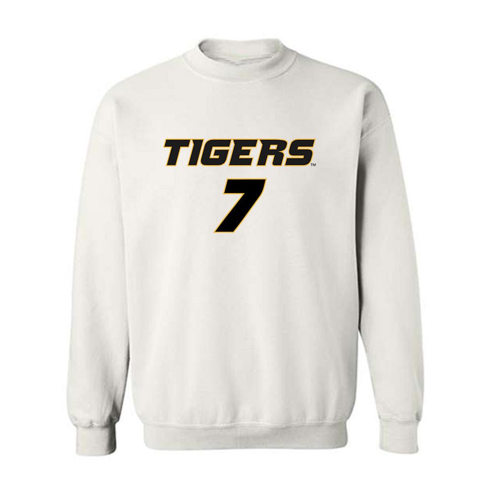 Missouri - NCAA Football : Chris McClellan - Crewneck Sweatshirt Replica Shersey