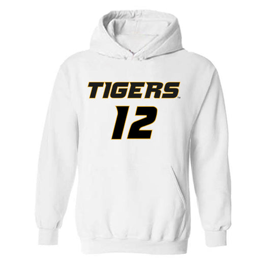 Missouri - NCAA Football : Brady Cook Tigers Shersey Hooded Sweatshirt