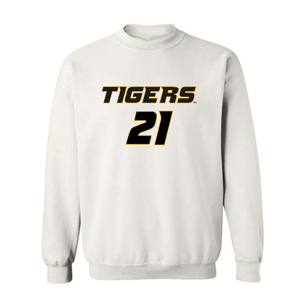 Missouri - NCAA Football : Trajen Greco - Crewneck Sweatshirt Replica Shersey