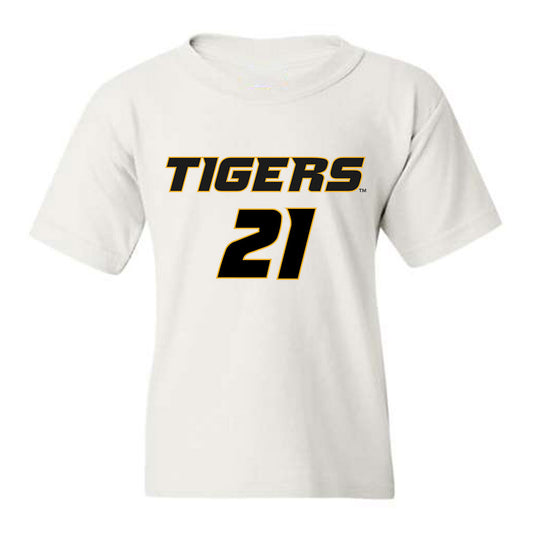 Missouri - NCAA Football : Trajen Greco - Youth T-Shirt Replica Shersey