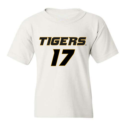 Missouri - NCAA Football : Brian Huff - Youth T-Shirt Replica Shersey