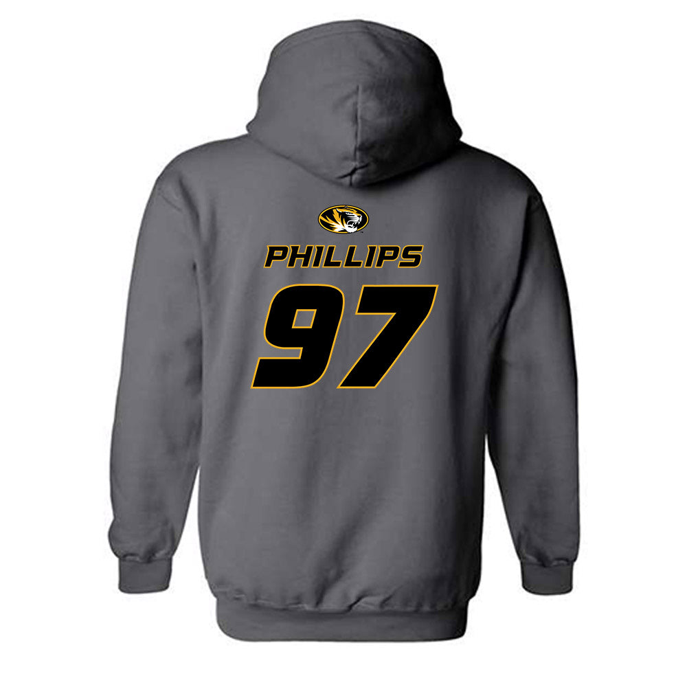 Missouri - NCAA Football : Orion Phillips - Hooded Sweatshirt Classic Shersey