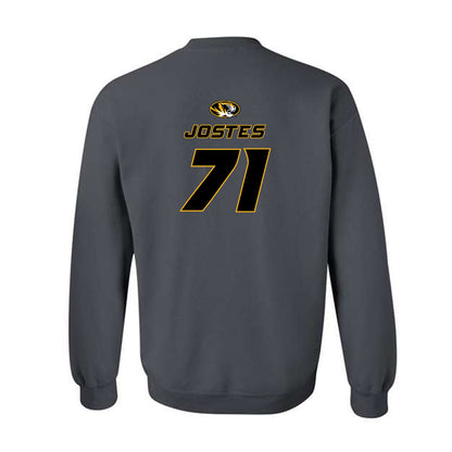 Missouri - NCAA Football : Ryan Jostes - Crewneck Sweatshirt Classic Shersey