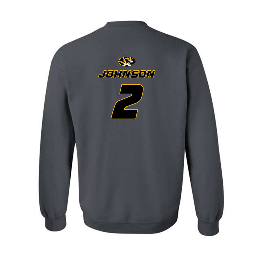 Missouri - NCAA Football : Marquis Johnson - Crewneck Sweatshirt Classic Shersey