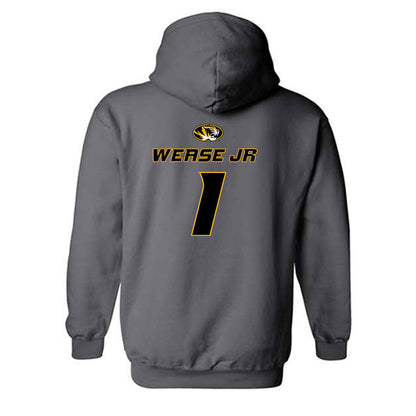 Missouri - NCAA Football : Theo Wease Tigers Shersey Hooded Sweatshirt