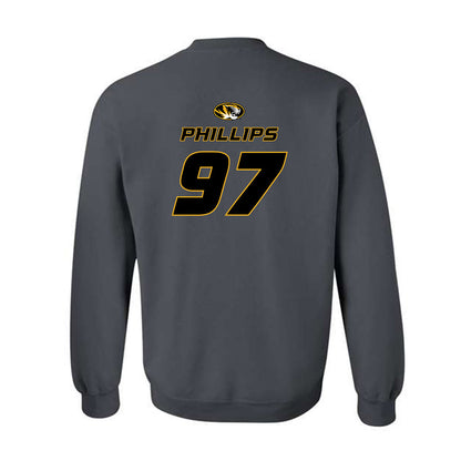 Missouri - NCAA Football : Orion Phillips - Crewneck Sweatshirt Classic Shersey