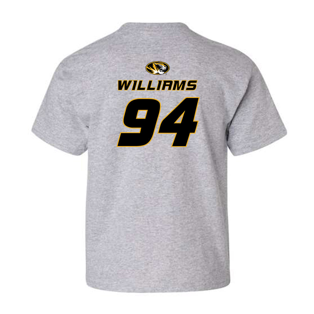 Missouri - NCAA Football : Samuel Williams - Shersey Youth T-Shirt