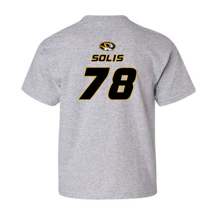 Missouri - NCAA Football : Brandon Solis - Shersey Youth T-Shirt