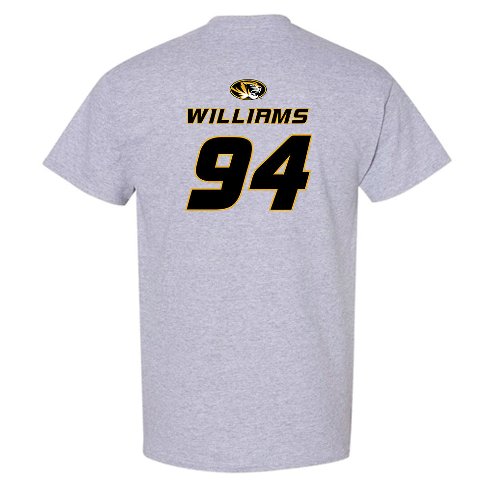 Missouri - NCAA Football : Samuel Williams - Shersey Short Sleeve T-Shirt