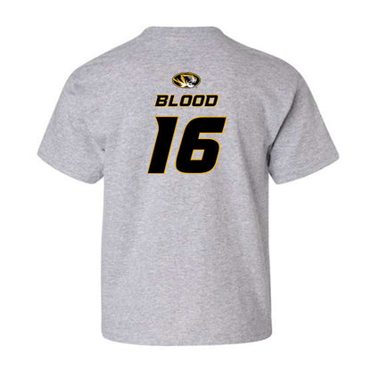 Missouri - NCAA Football : Daniel Blood - Shersey Youth T-Shirt