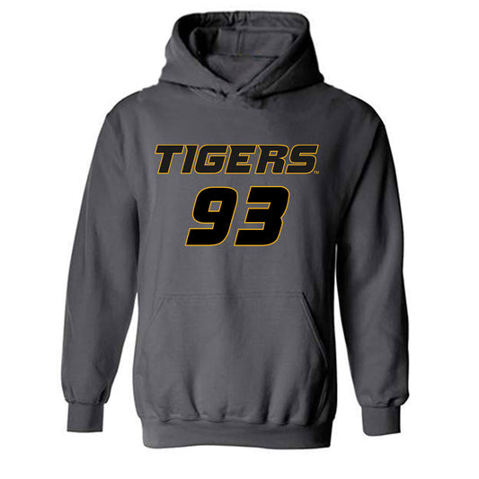 Missouri - NCAA Football : Luke Bauer Tigers Shersey Hooded Sweatshirt