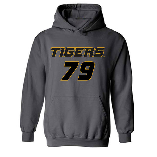 Missouri - NCAA Football : Armand Membou Tigers Shersey Hooded Sweatshirt