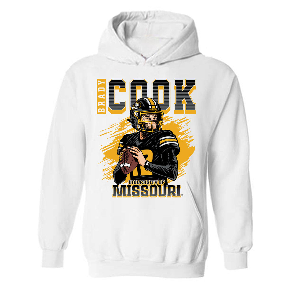 Missouri - NCAA Football : Brady Cook Hooded Sweatshirt
