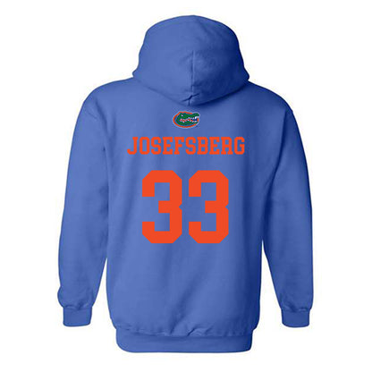 Florida - NCAA Men's Basketball : Cooper Josefsberg - Hooded Sweatshirt Classic Shersey
