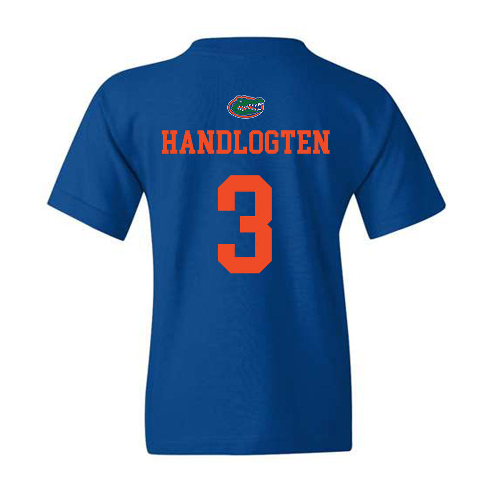 Florida - NCAA Men's Basketball : Micah Handlogten - Youth T-Shirt Classic Shersey