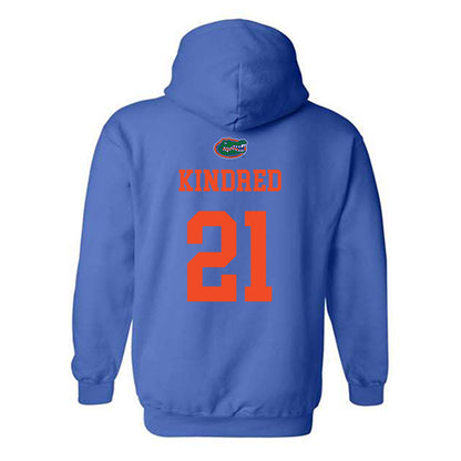 Florida - NCAA Women's Basketball : Eriny Kindred - Hooded Sweatshirt Classic Shersey