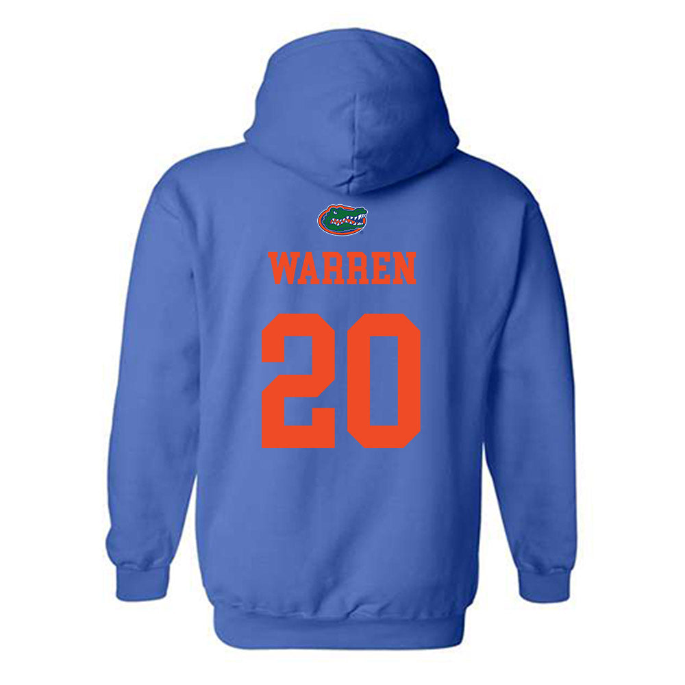 Florida - NCAA Women's Basketball : Jeriah Warren - Hooded Sweatshirt Classic Shersey