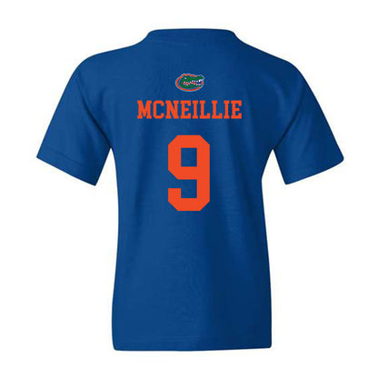 Florida - NCAA Baseball : Luke McNeillie - Youth T-Shirt Classic Shersey