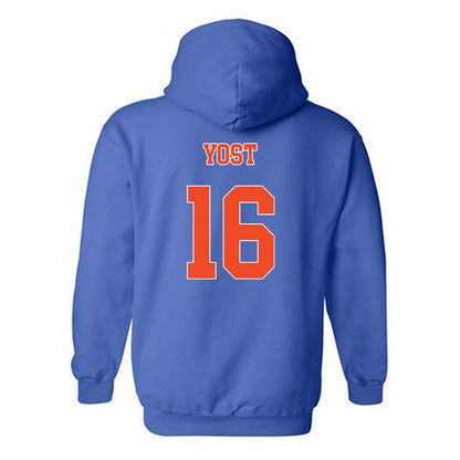 Florida - NCAA Baseball : Hayden Yost - Hooded Sweatshirt Classic Shersey