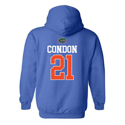 Florida - NCAA Men's Basketball : Alex Condon - Hooded Sweatshirt Classic Shersey