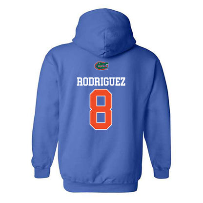 Florida - NCAA Baseball : Christian Rodriguez - Hooded Sweatshirt Classic Shersey