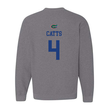 Florida - NCAA Women's Lacrosse : Brie Catts Crosse Crewneck Sweatshirt