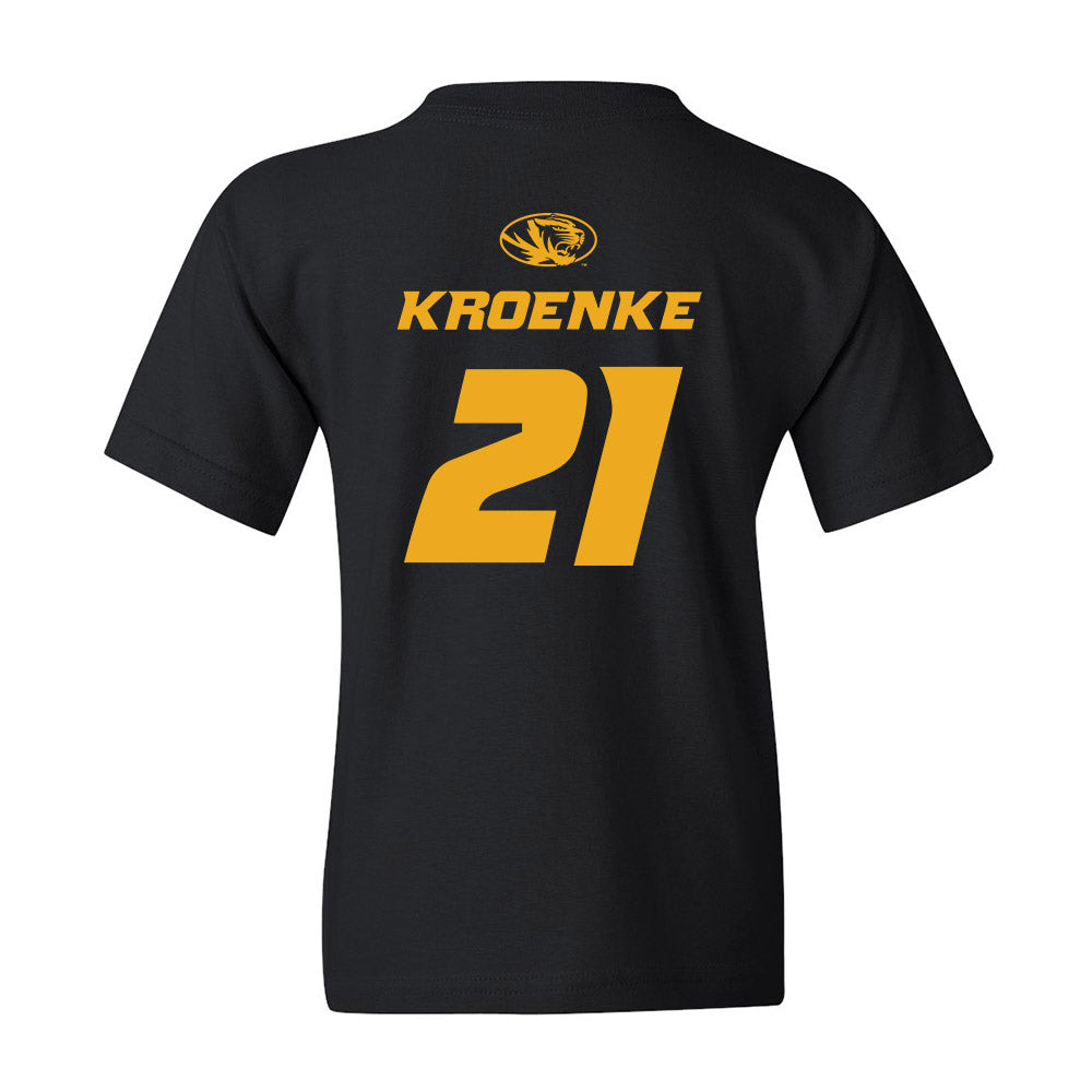 Missouri - NCAA Women's Basketball : Averi Kroenke - Youth T-Shirt Sports Shersey