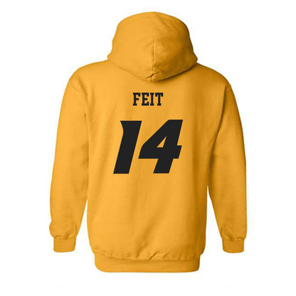 Missouri - NCAA Women's Basketball : Abby Feit - Hooded Sweatshirt Sports Shersey