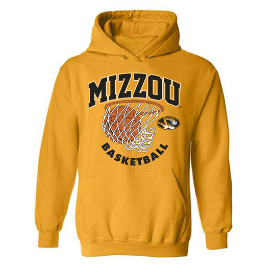 Missouri - NCAA Men's Basketball : Connor Vanover - Hooded Sweatshirt Sports Shersey