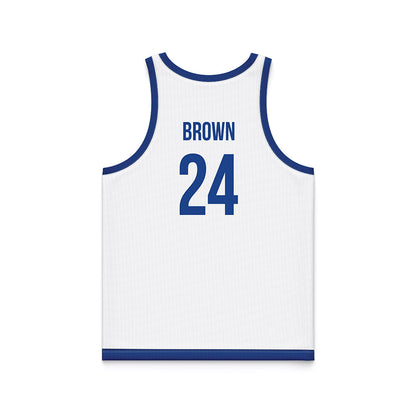Drake - NCAA Women's Basketball : Anna Brown - Basketball Jersey