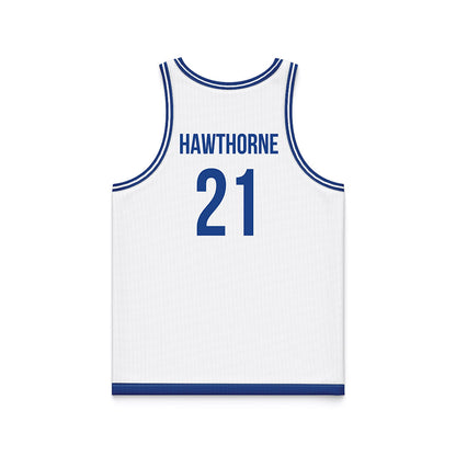 Drake - NCAA Women's Basketball : Ava Hawthorne - Basketball Jersey