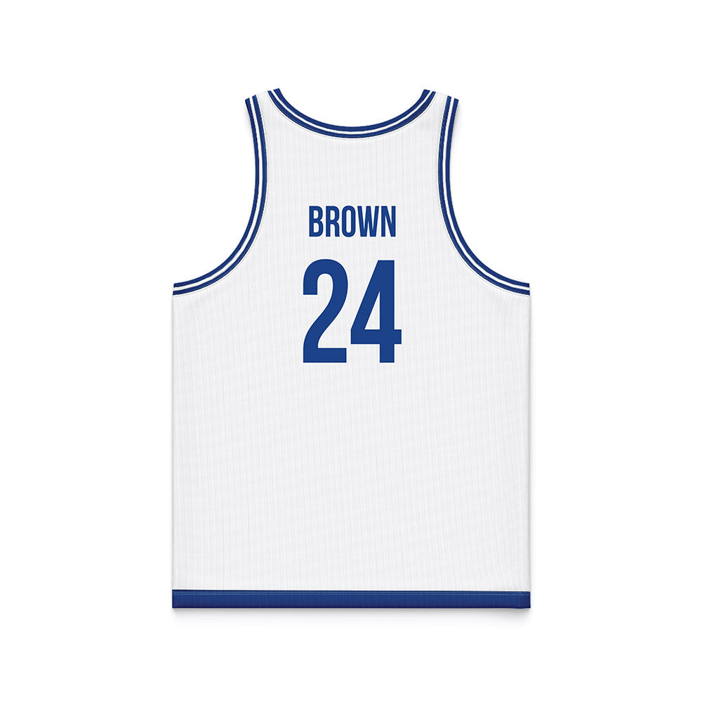 Drake - NCAA Women's Basketball : Anna Brown - Basketball Jersey