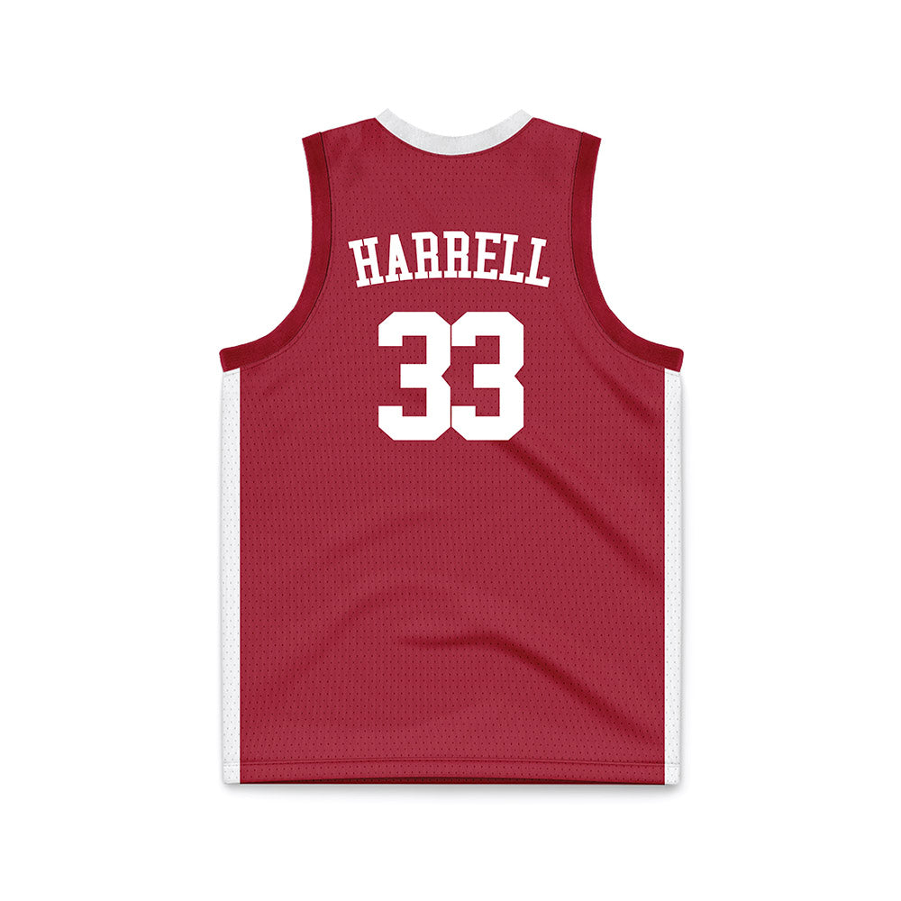 Alabama - NCAA Men's Basketball : Ward Harrell - Basketball Jersey