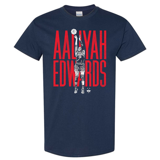 UCONN - NCAA Women's Basketball : Aaliyah Edwards Shoot T-Shirt