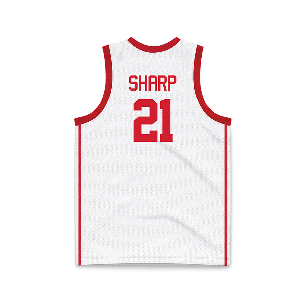 Houston - NCAA Men's Basketball : Emanuel Sharp - Basketball Jersey White
