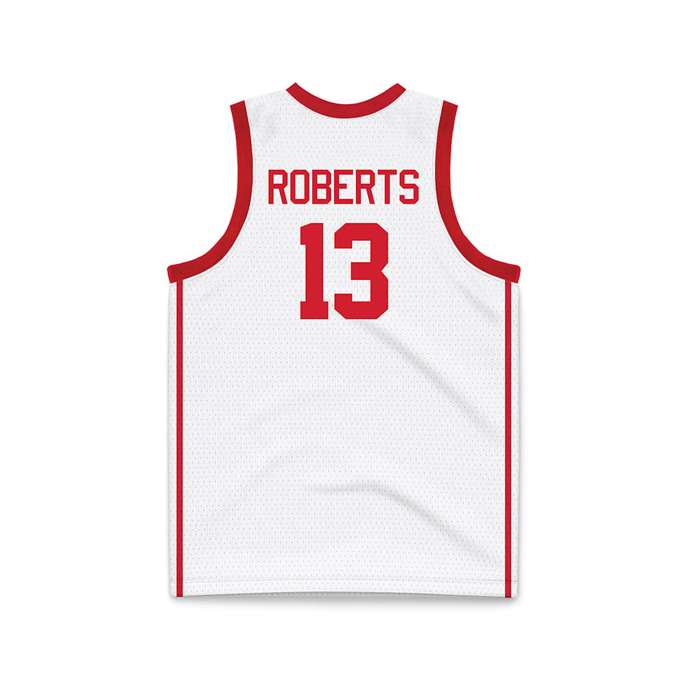 Houston - NCAA Men's Basketball : J'Wan Roberts - Basketball Jersey White