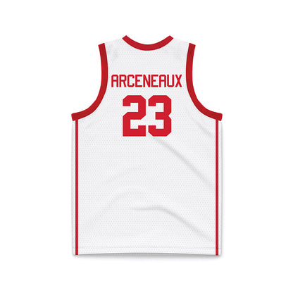 Houston - NCAA Men's Basketball : Terrance Arceneaux - Basketball Jersey White