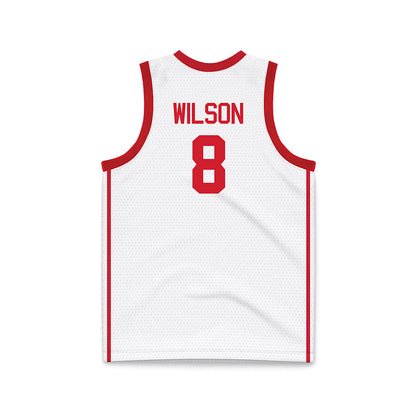 Houston - NCAA Men's Basketball : Mylik Wilson - Basketball Jersey White