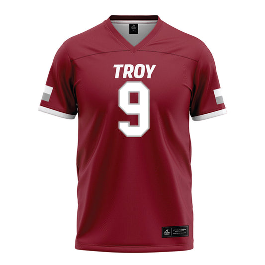 Troy - NCAA Football : William Crowder - Cardinal Jersey