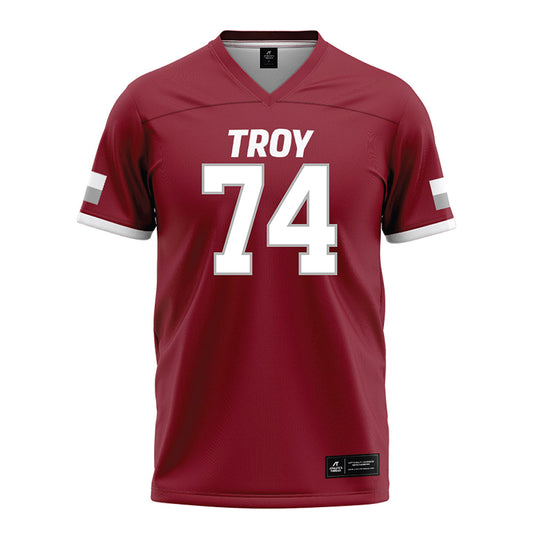 Troy - NCAA Football : Daniel King - Cardinal Jersey