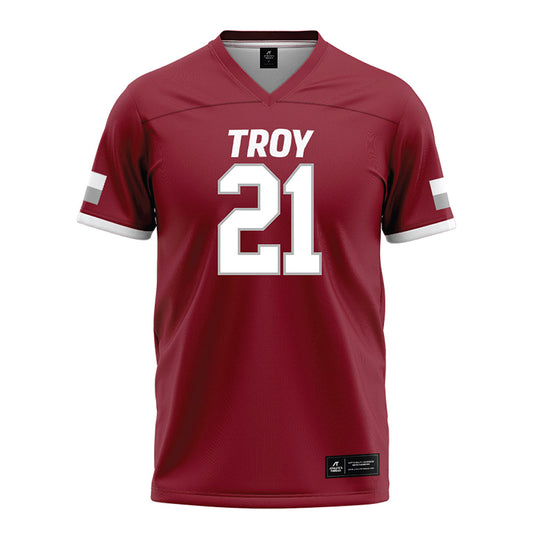 Troy - NCAA Football : Johntarius Green - Cardinal Jersey