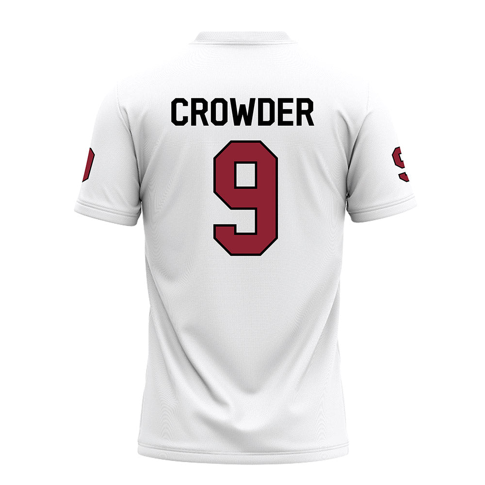 Troy - NCAA Football : William Crowder - White Jersey
