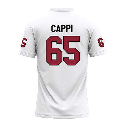 Troy - NCAA Football : Tyler Cappi - White Jersey