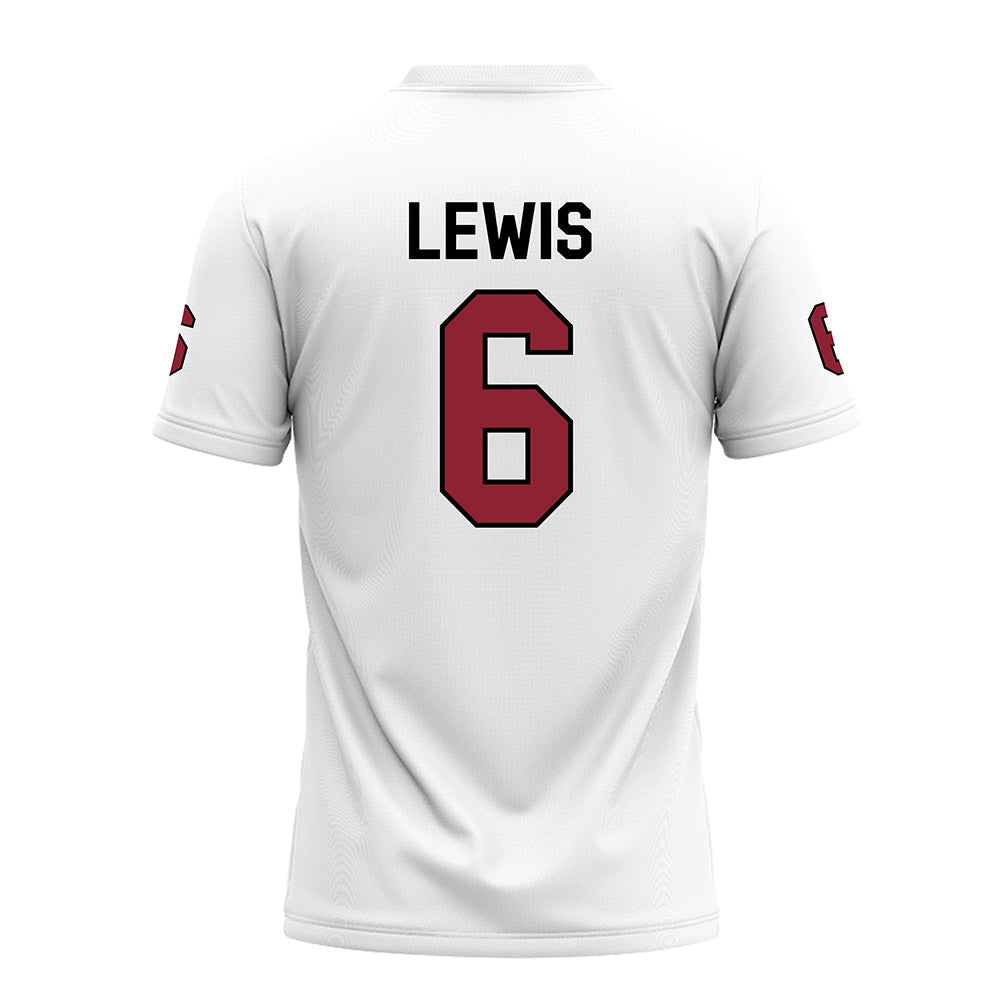 Troy - NCAA Football : Chris Lewis - White Jersey