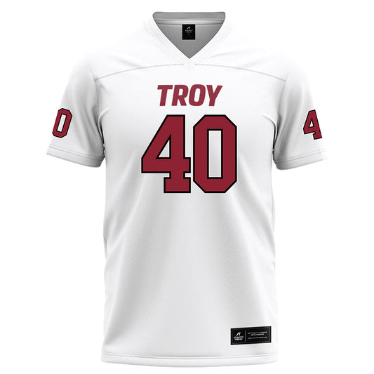 Troy - NCAA Football : Scott Renfroe White Jersey