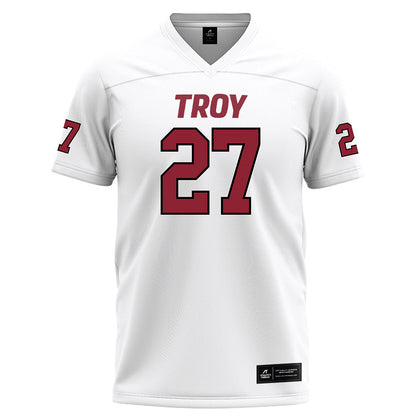 Troy - NCAA Football : John Butler White Jersey