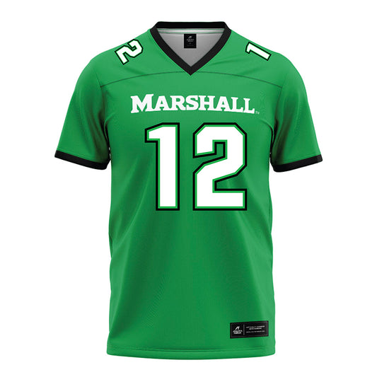 Marshall - NCAA Football : Cole Pennington Green Jersey