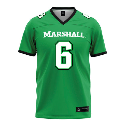 Marshall - NCAA Football : Darryle Simmons - Green Jersey