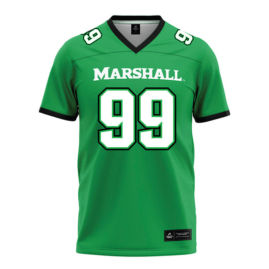 Marshall - NCAA Football : Isaiah Gibson Green Jersey
