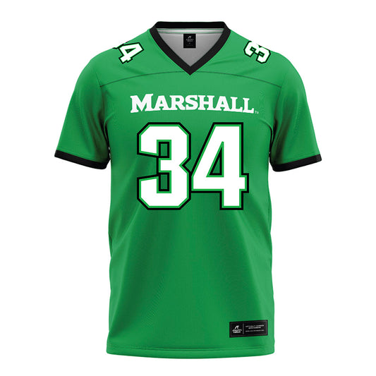 Marshall - NCAA Football : Andrew Morris Green Jersey